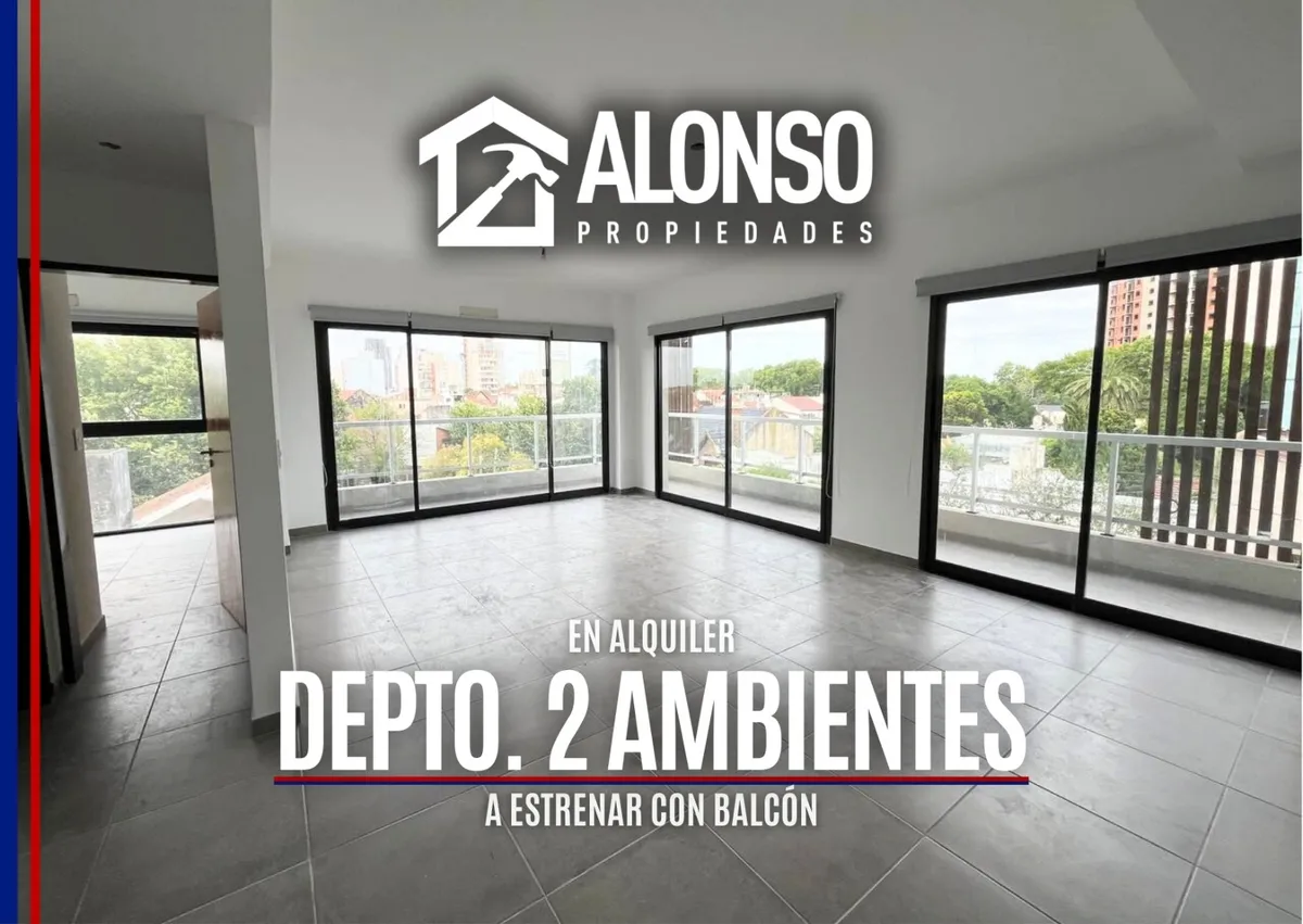 Apartamento de dois ambientes com vaga de garagem em Lanús