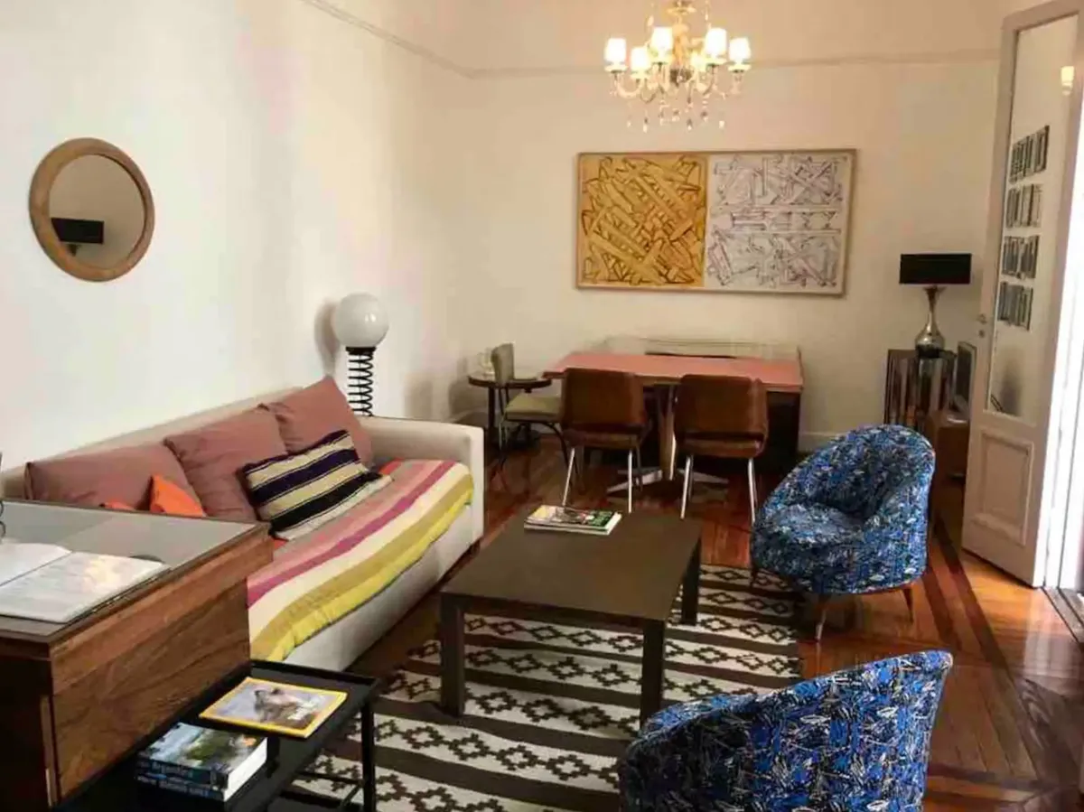Furnished two-bedroom apartment in Balvanera