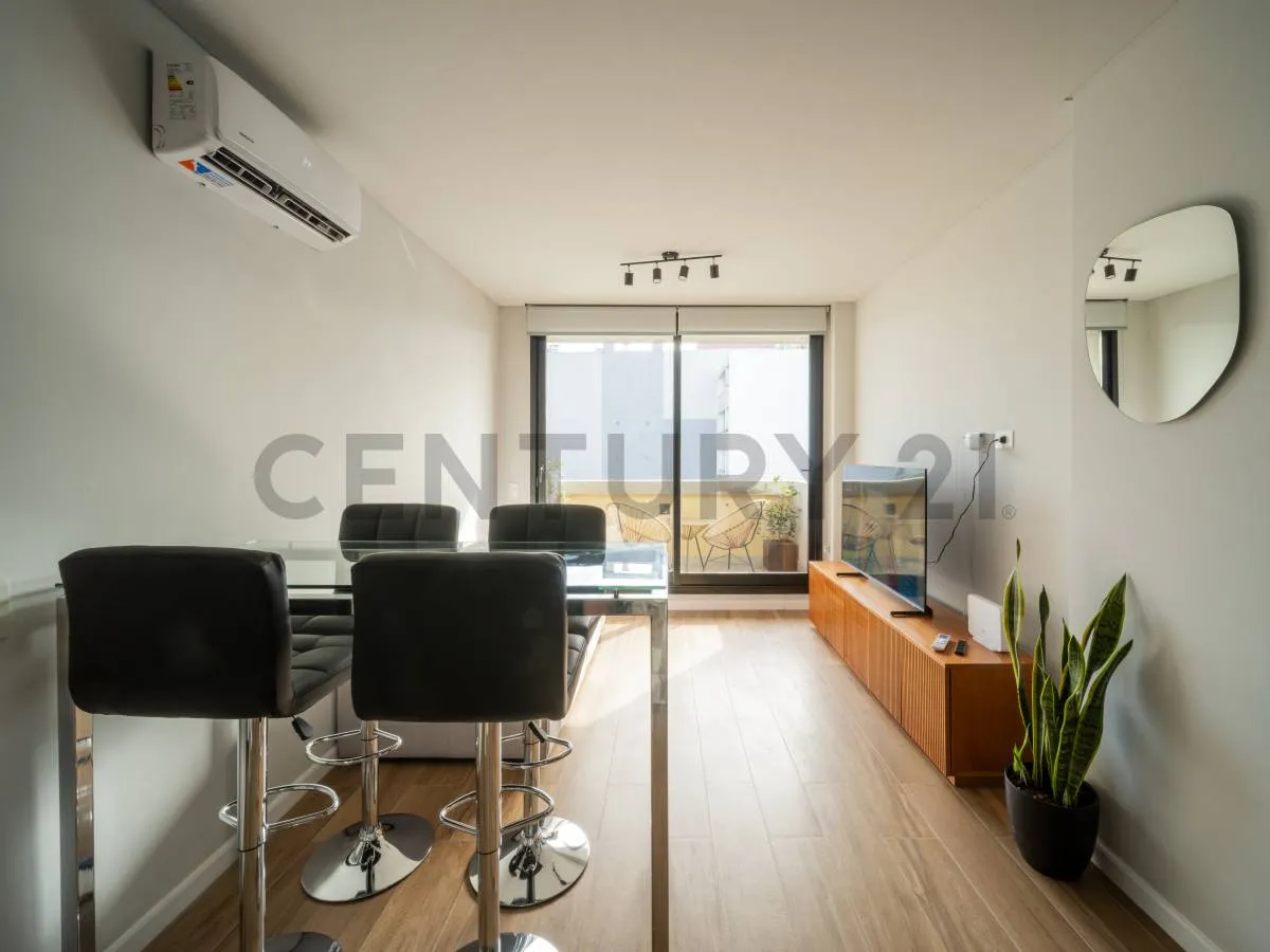 Apartamento de dois ambientes mobiliado em Palermo Soho