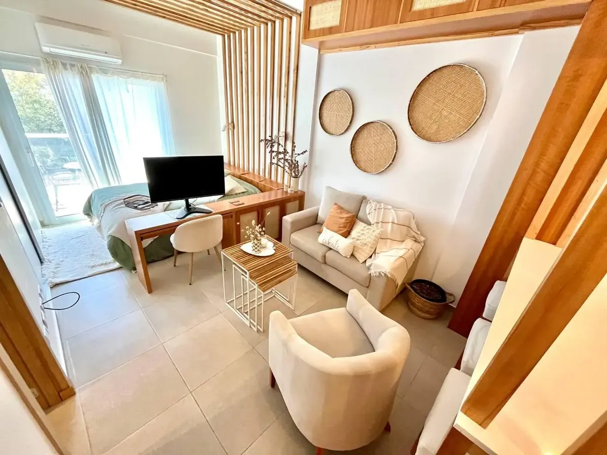 С меблированной квартирой-студией в Quilmes Centro с парковочным местом