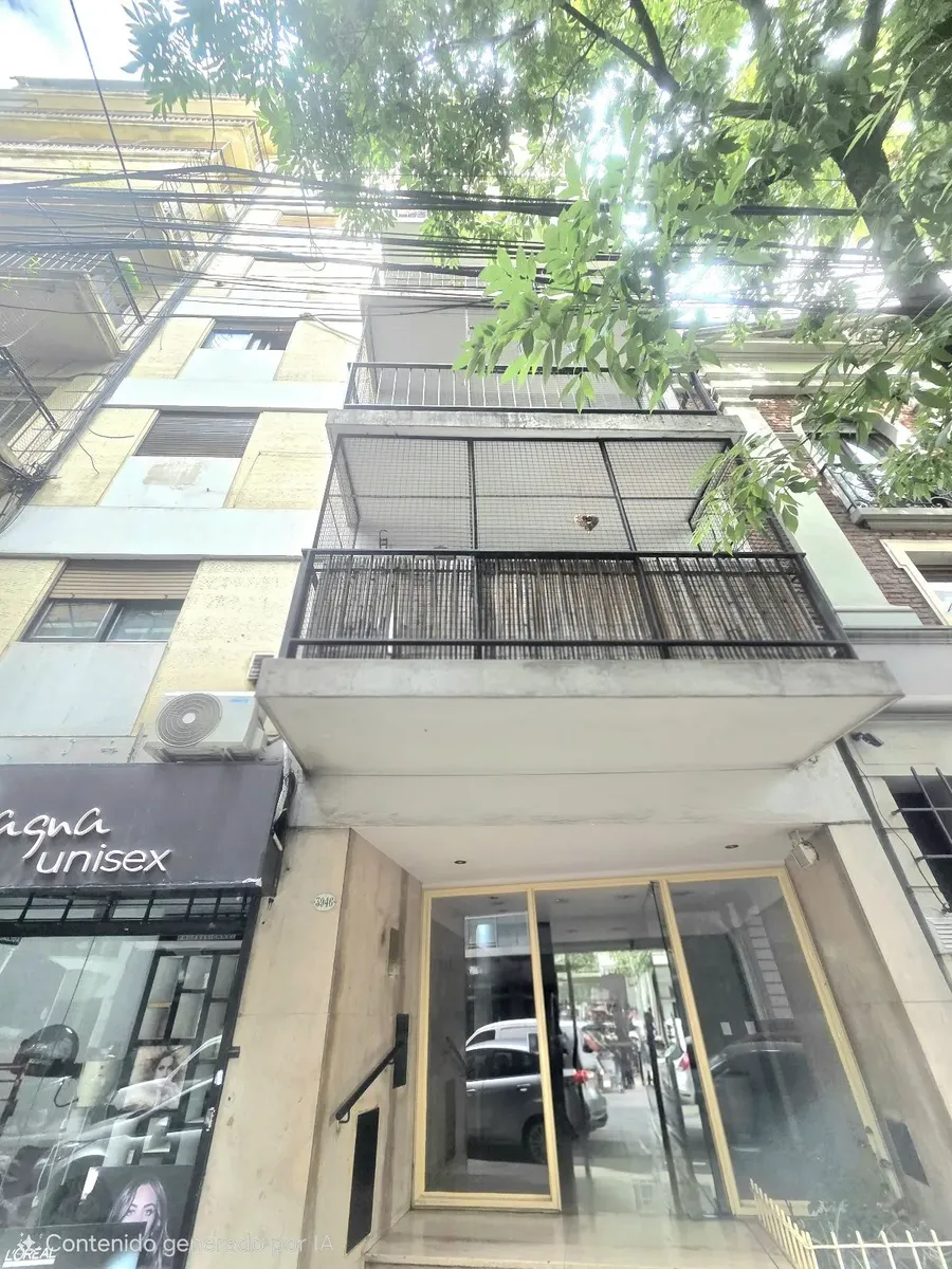 Unfurnished studio apartment in Palermo Botánico
