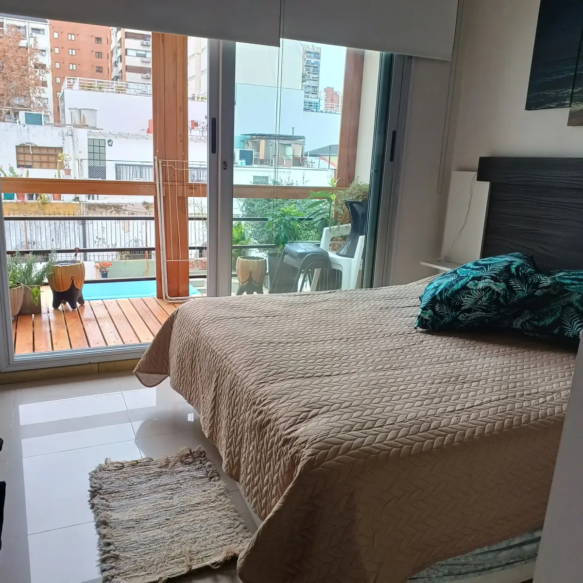 Monoambiente con balcón en Belgrano