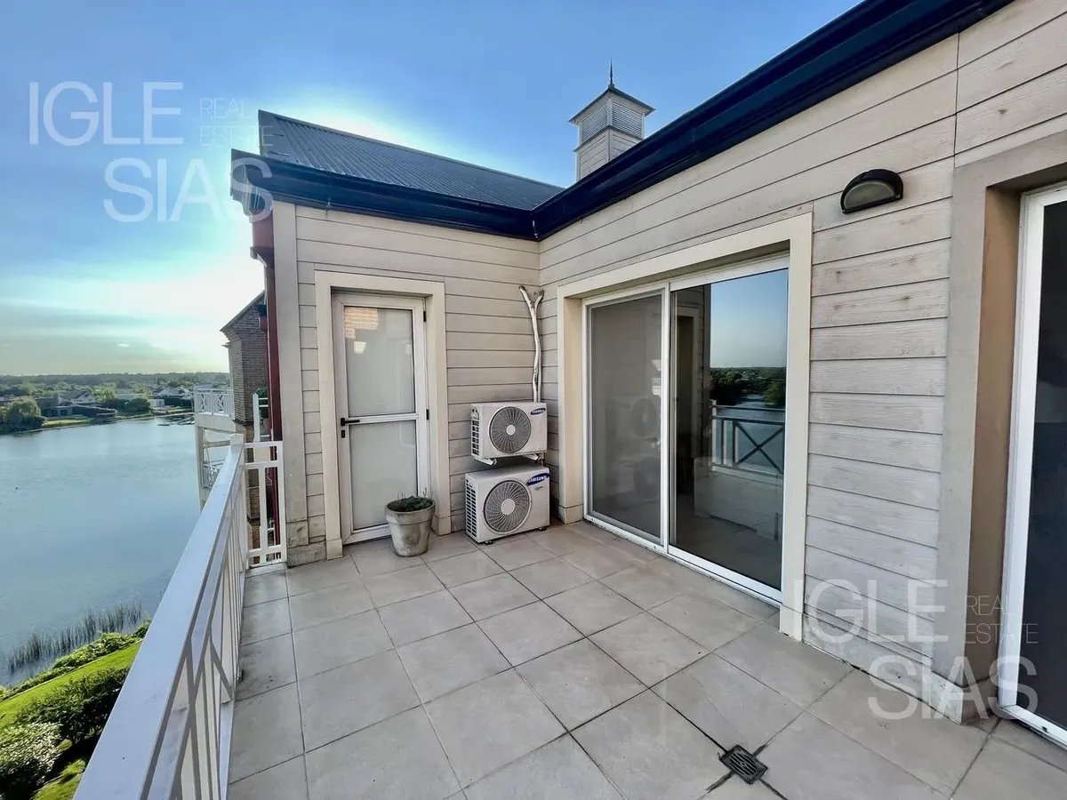 Furnished two-bedroom apartment in Tigre
