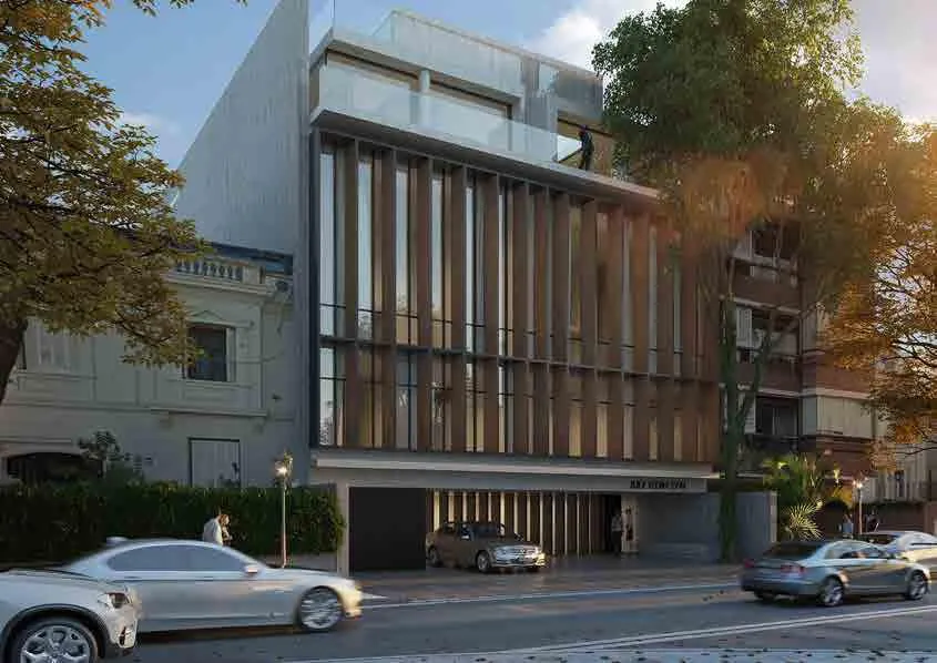 Four-room duplex apartment in Recoleta