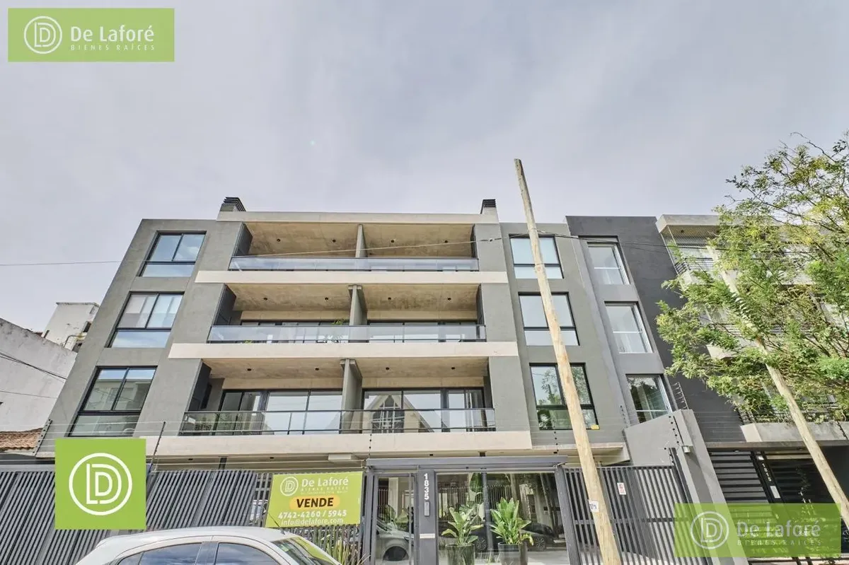 Apartamento de três ambientes com 2 quartos em Beccar