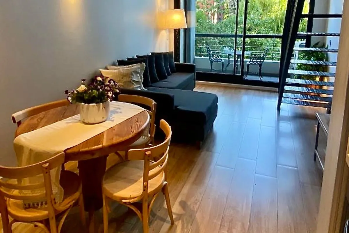 Apartamento dúplex de 2 ambientes mobiliado em La Boca