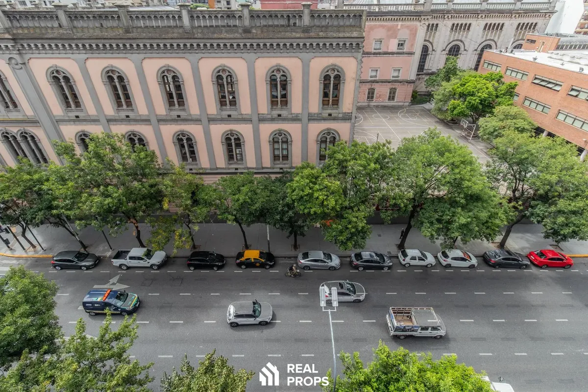 Apartamento de dois ambientes com vaga de garagem em Caballito
