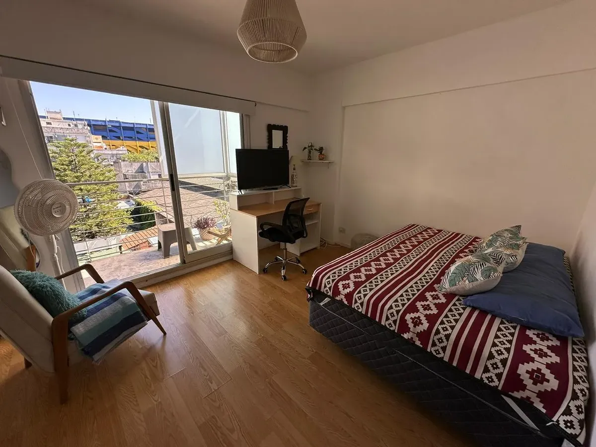 Furnished studio apartment in La Boca