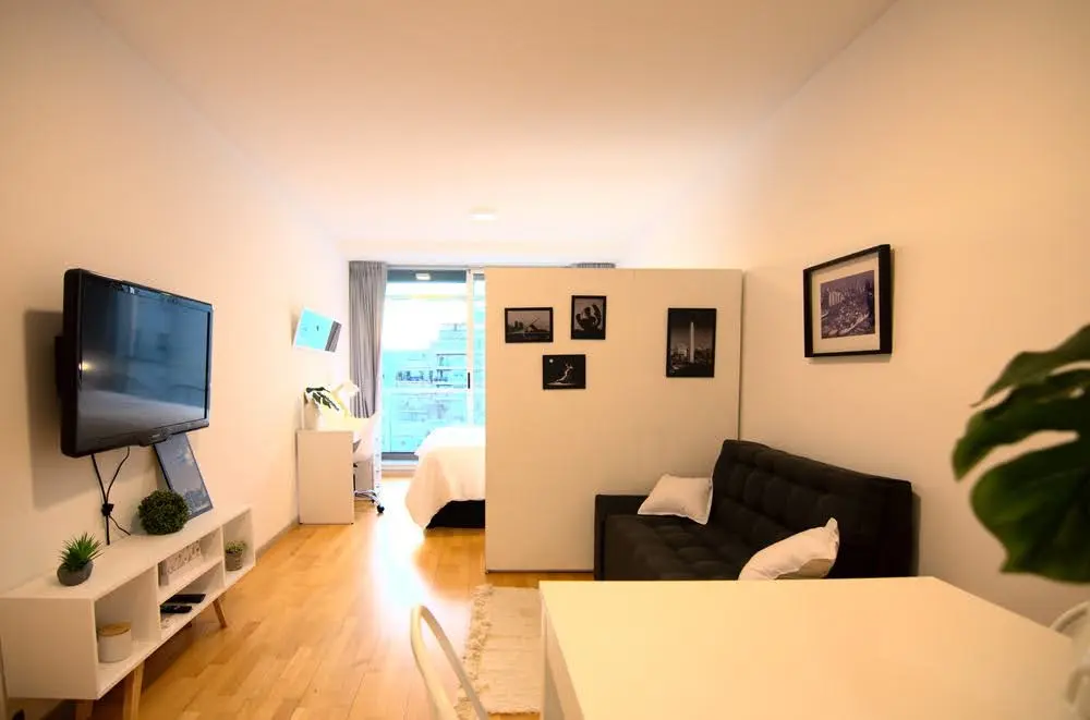 Квартира-студия с мебелью в Colegiales