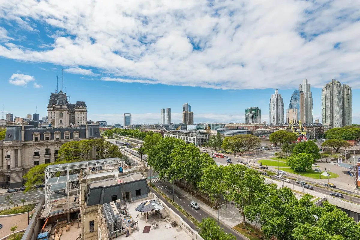 Kitnet novo em Puerto Madero com piscina, área de churrasco e academia