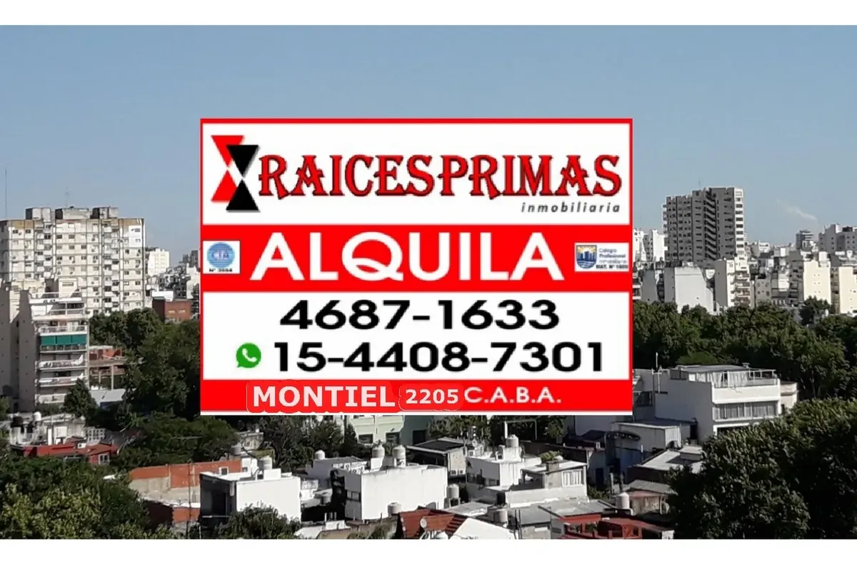 Departamento de 3 ambientes en Flores