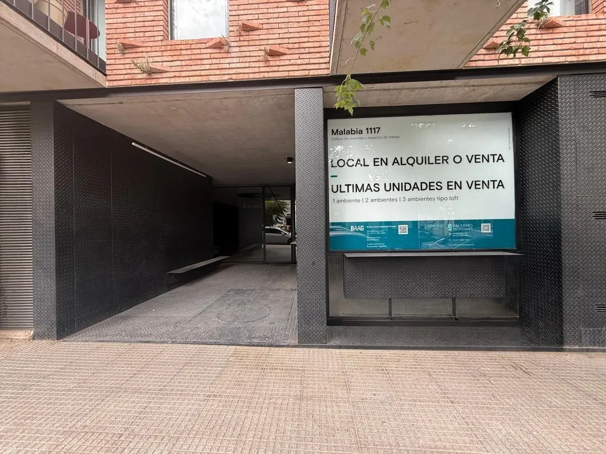 Monoambiente amoblado en Villa Crespo con balcón aterrazado