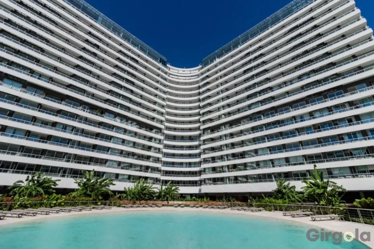 Apartamento de 1 quarto com piscina em Colegiales