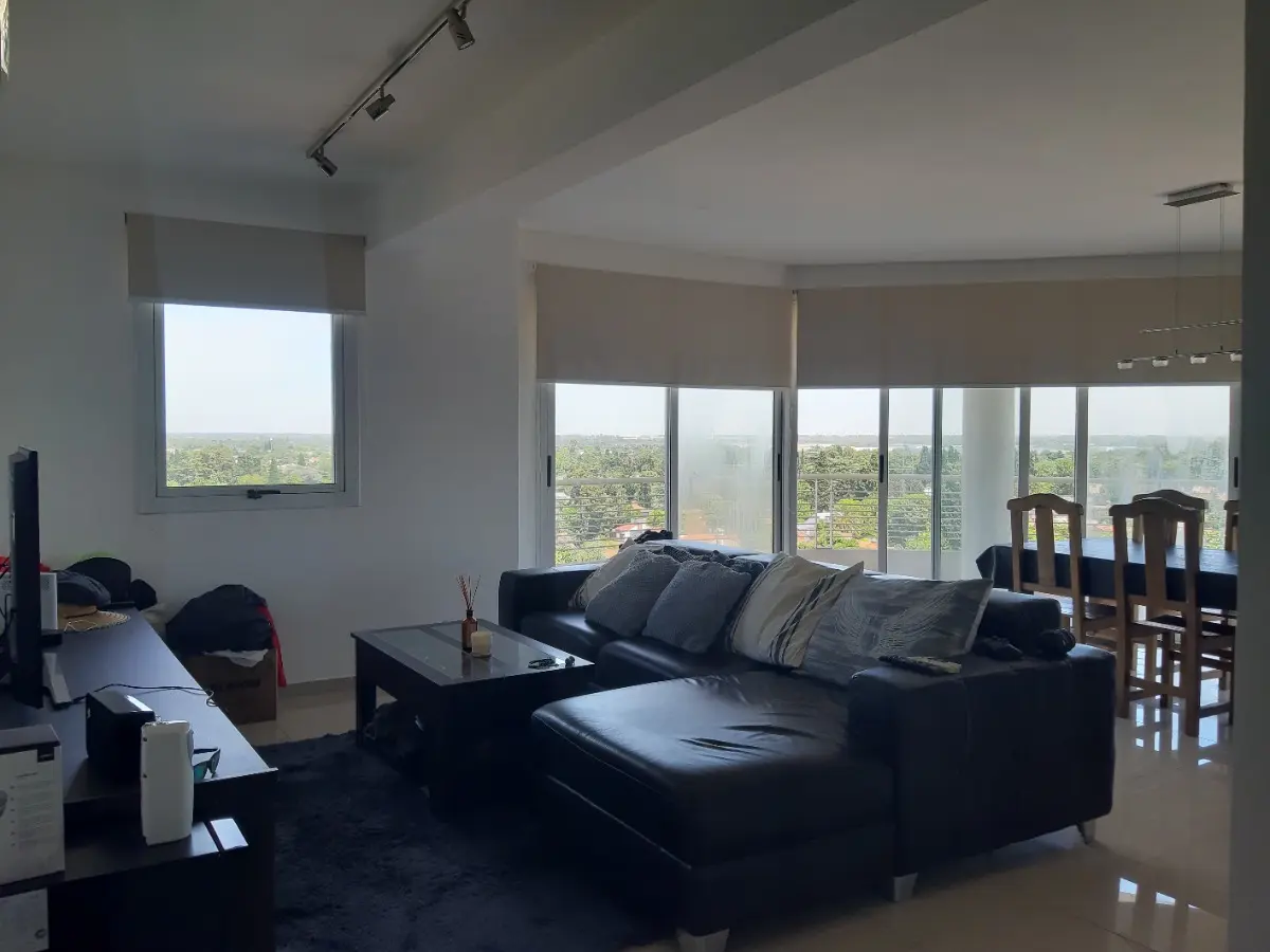 Alquiler Departamento Amueblado, Con Balcon Terraza, Cochera, Pura Luz