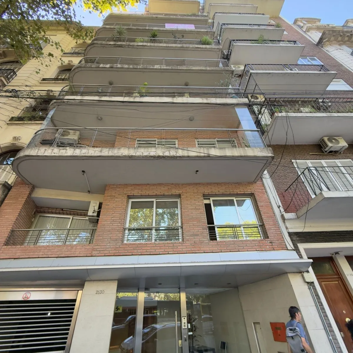 Two-bedroom apartment in Recoleta fronting Plaza Emilio Mitre