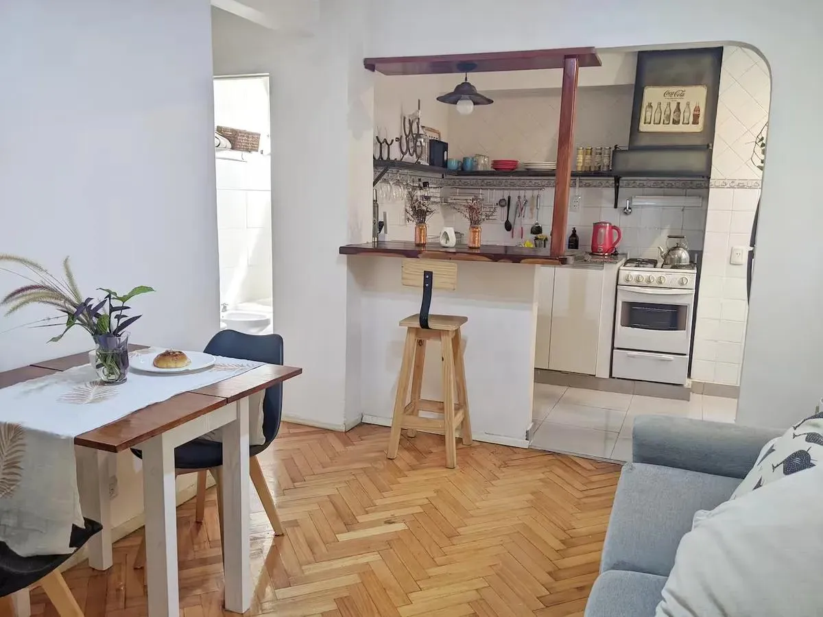 Departamento de 2 ambientes amoblado en Villa del Parque