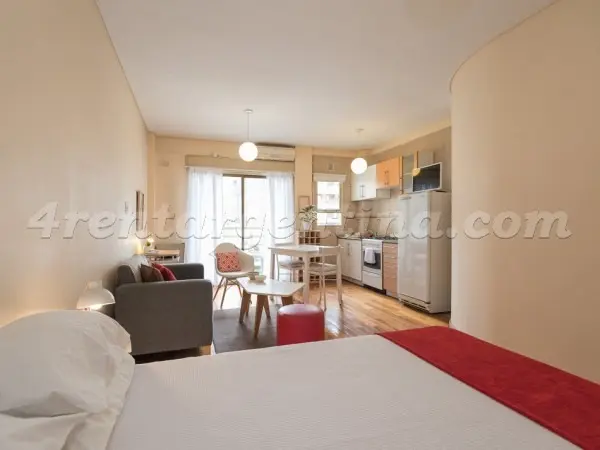 Furnished studio apartment in Recoleta