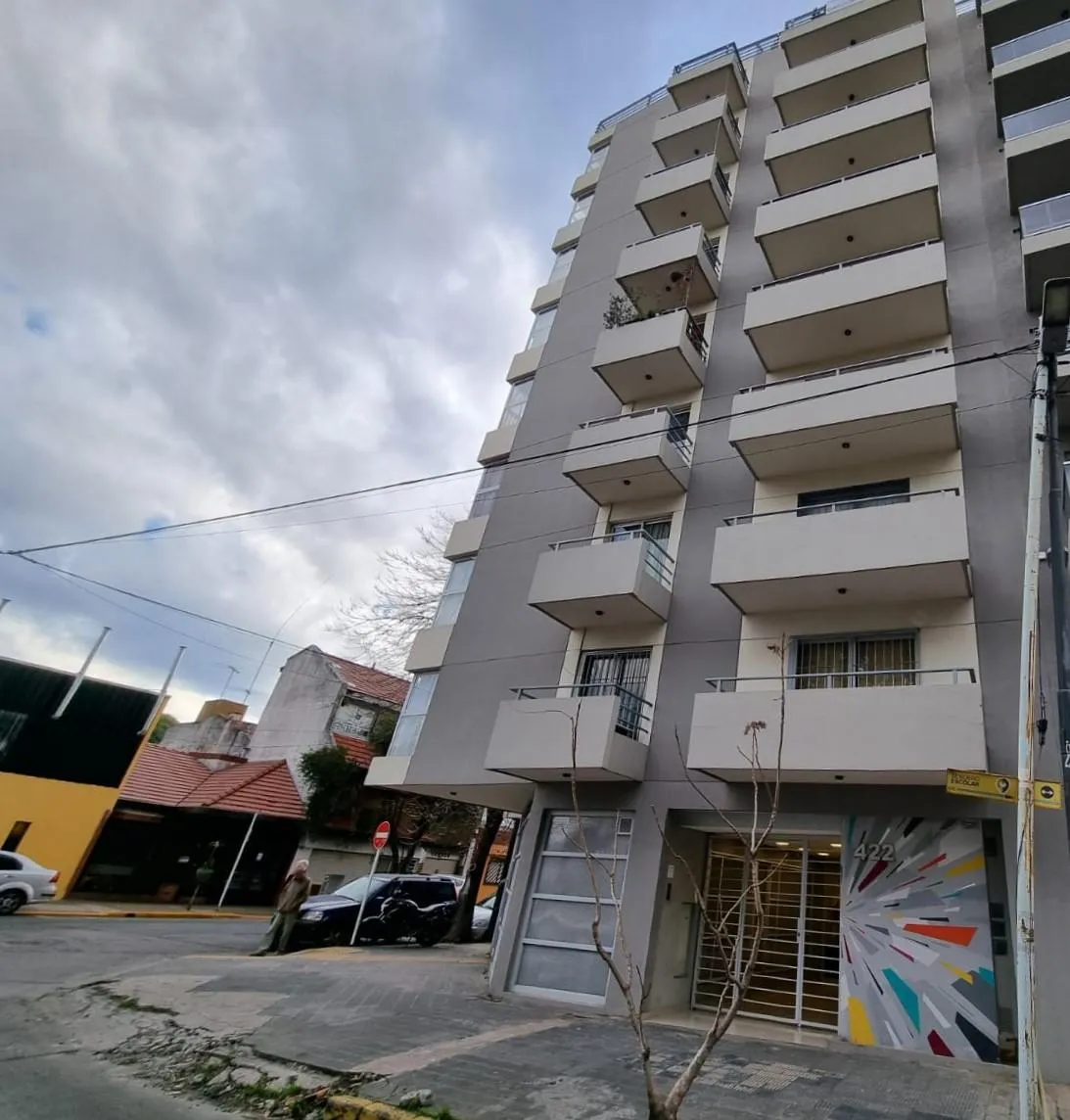 Квартира-студия с балконом в Parque Chas