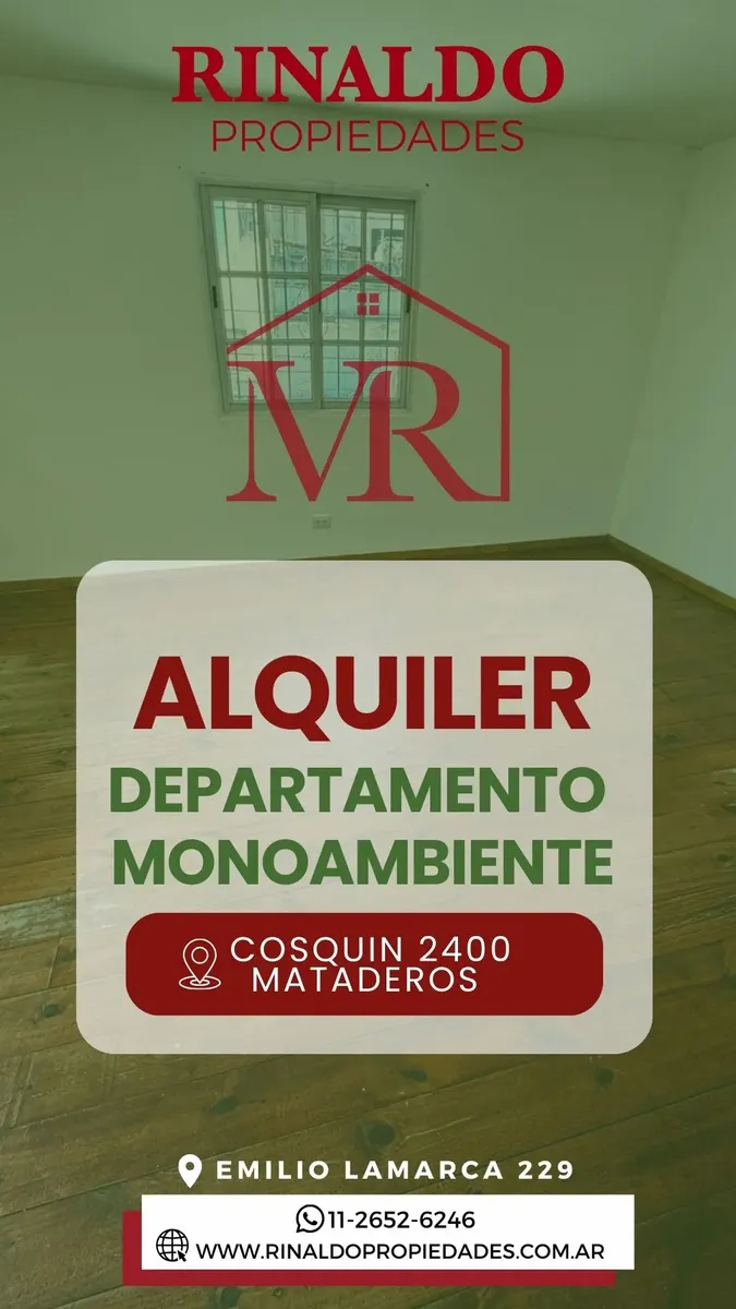 Квартира-студия в Mataderos