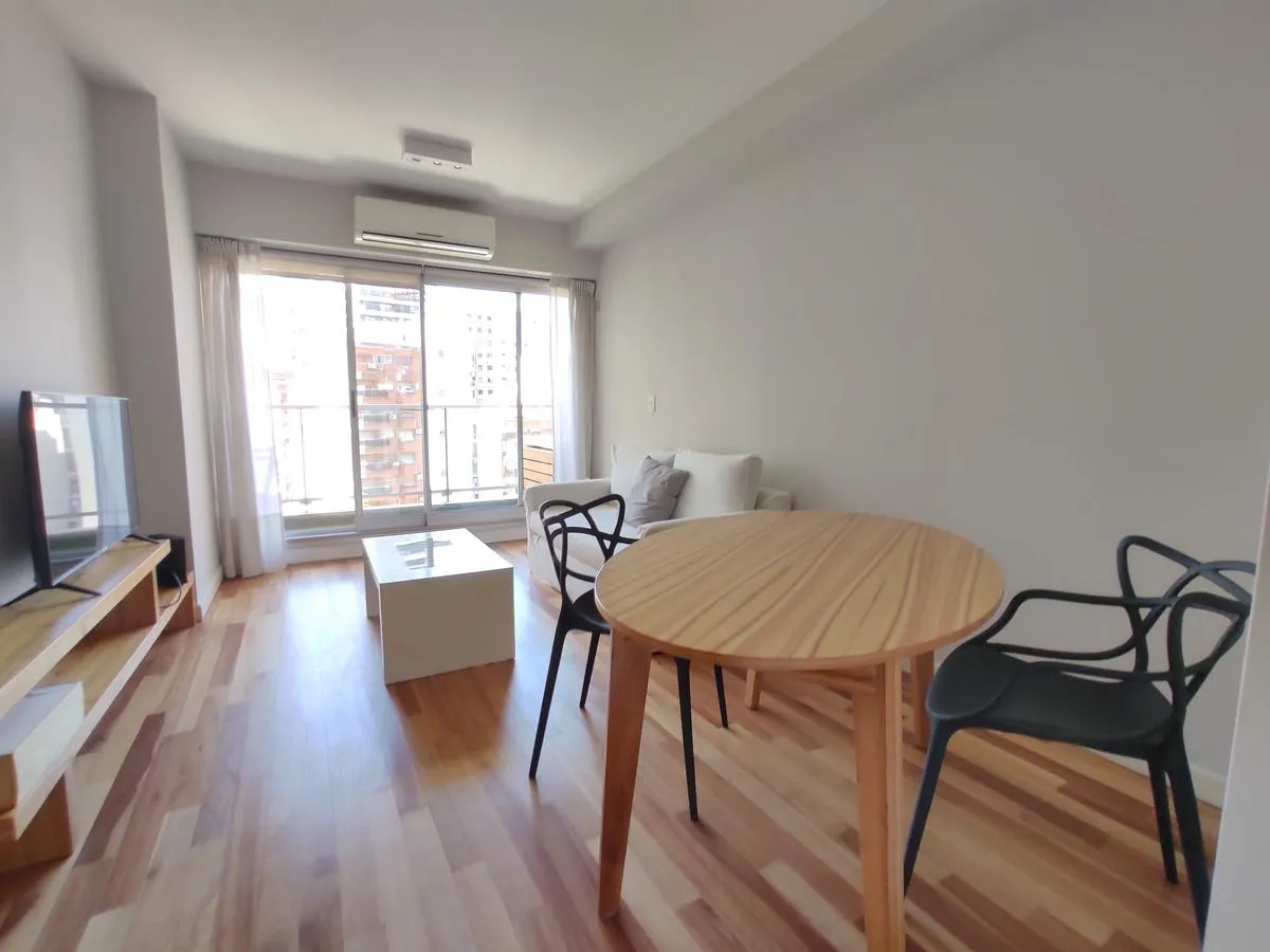 Apartamento de dois ambientes com 1 quarto em Palermo