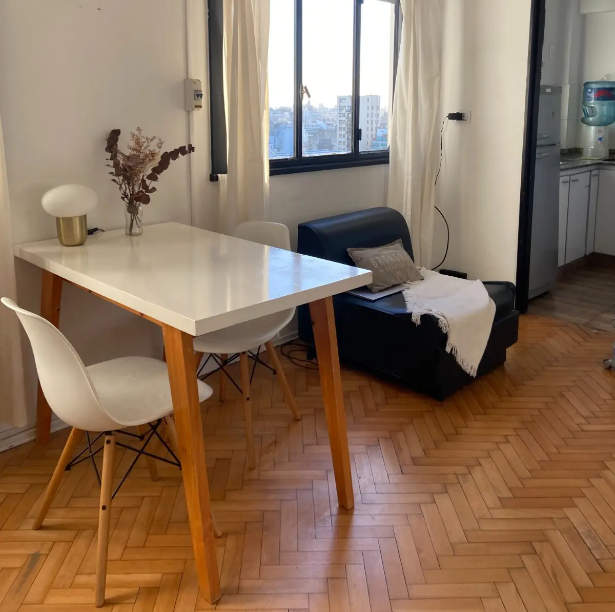 Departamento amoblado de 1 dormitorio en Balvanera