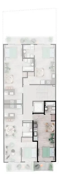 Kitnet novo (nunca habitado) em Saavedra