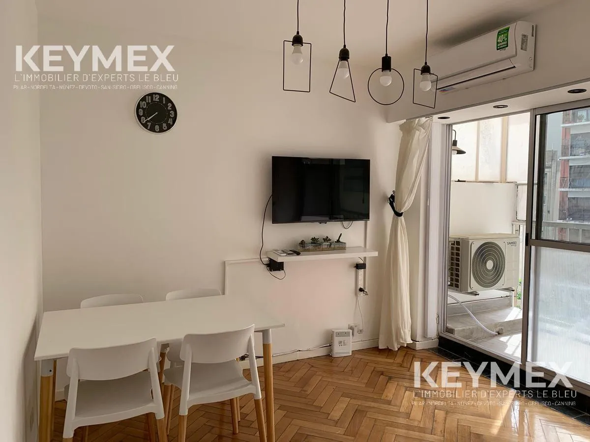 Apartamento de 2 ambientes mobiliado em Recoleta