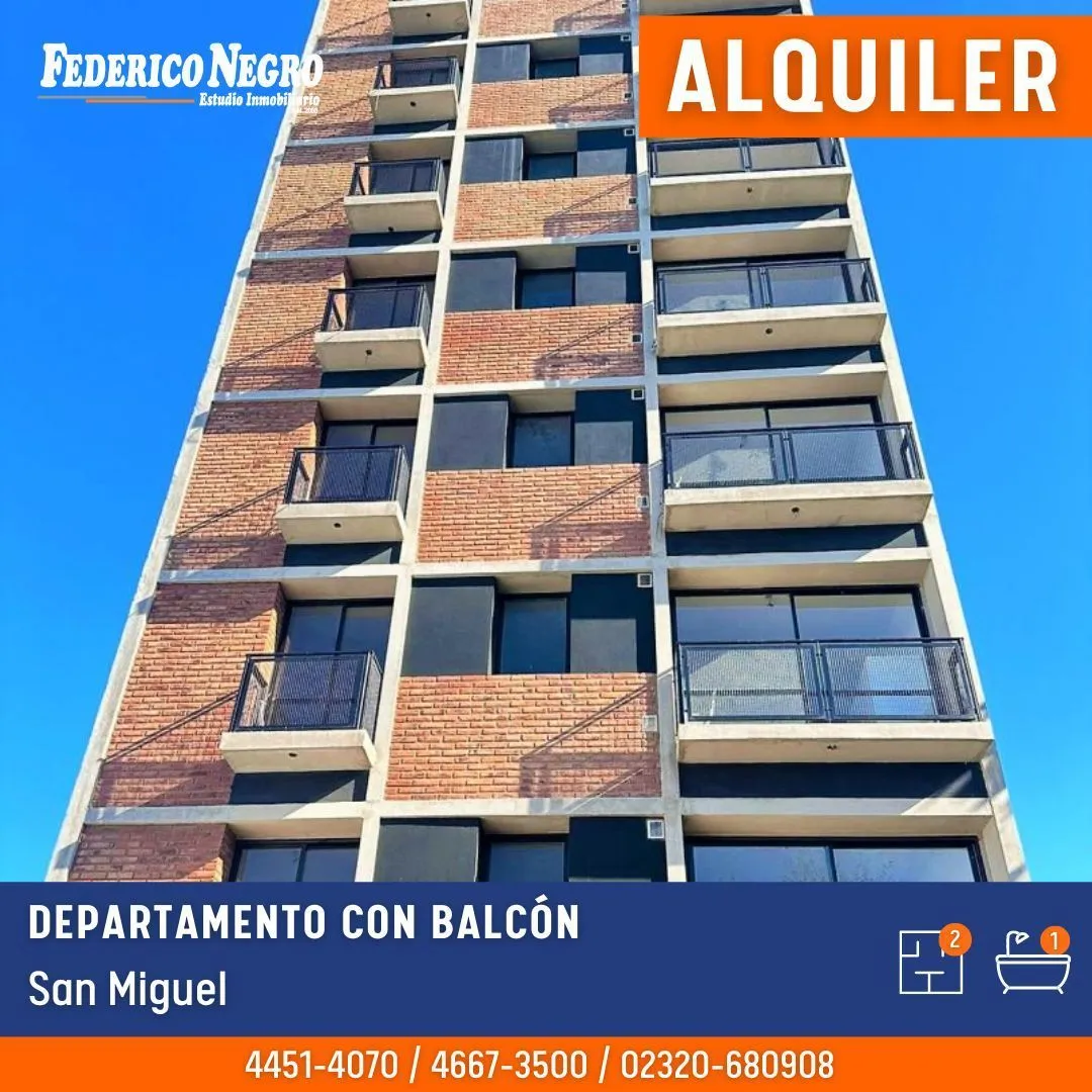 Departamento En Alquiler En San Miguel