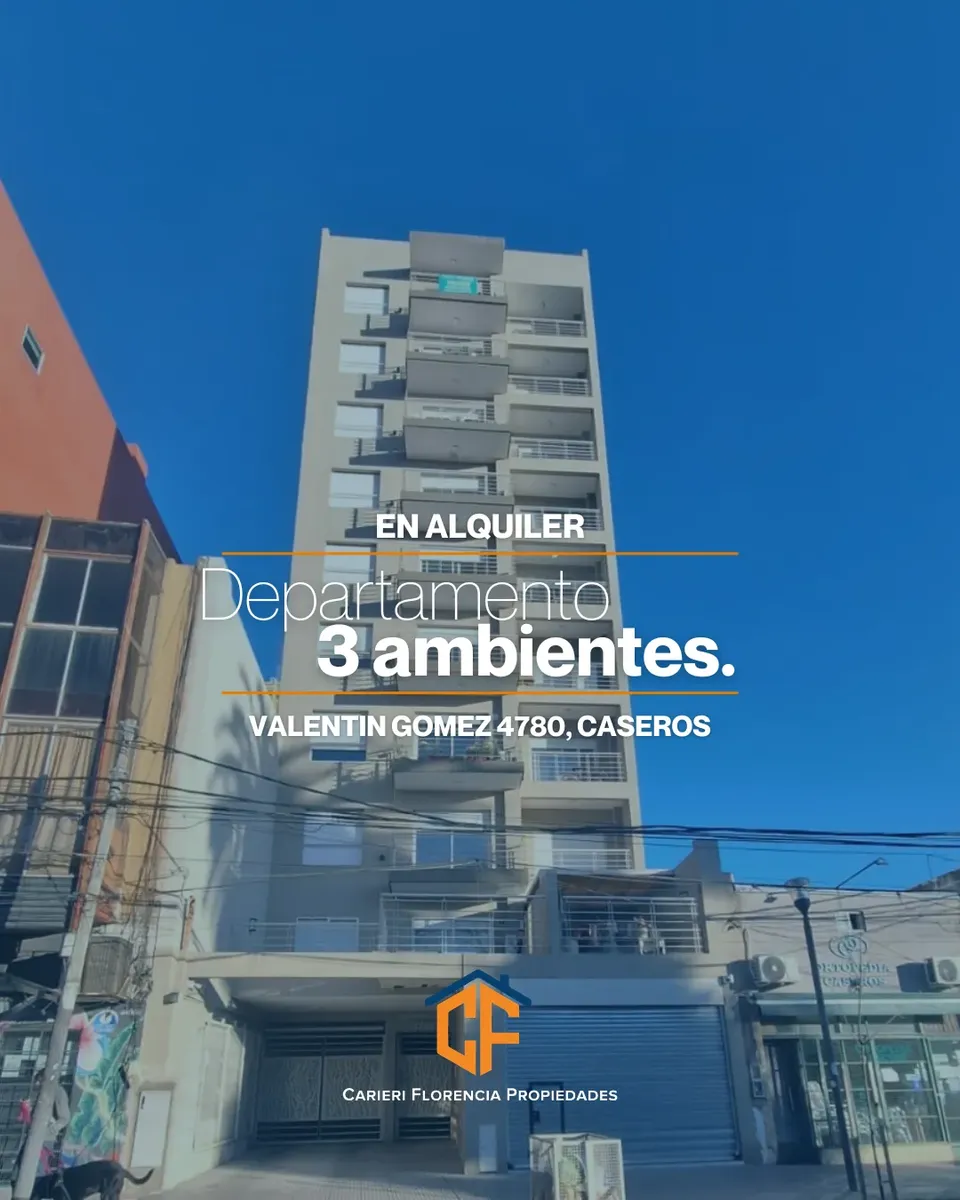 Departamento de 3 ambientes en Caseros
