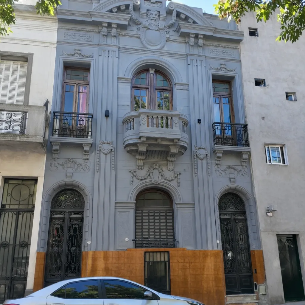 Старинный дом-особняк с 4 спальнями и террасой в Balvanera