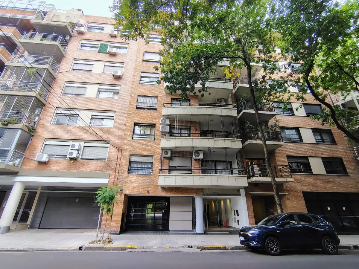 Departamento de 3 ambientes con balcón aterrazado en Belgrano