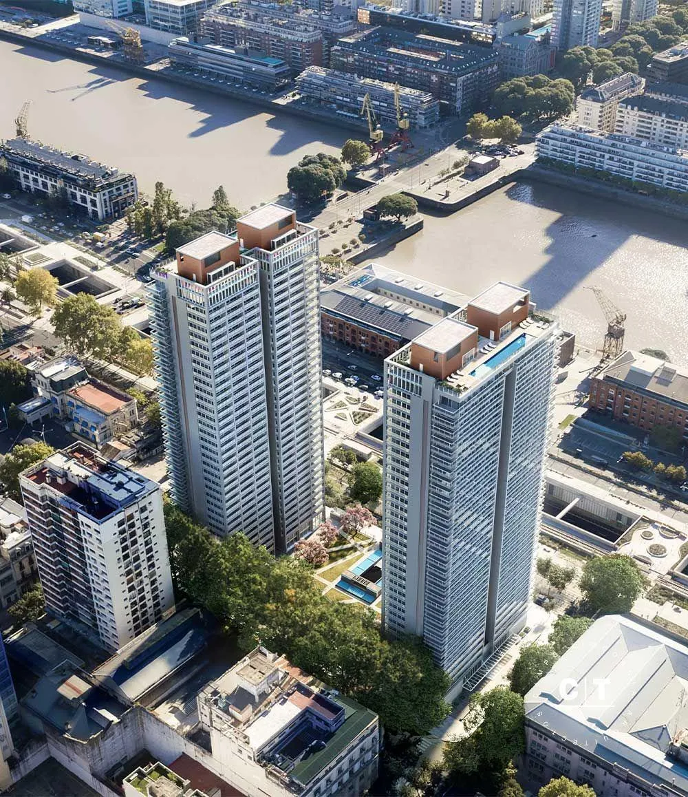 Kitnet de 35 m² no 9º andar em Puerto Madero