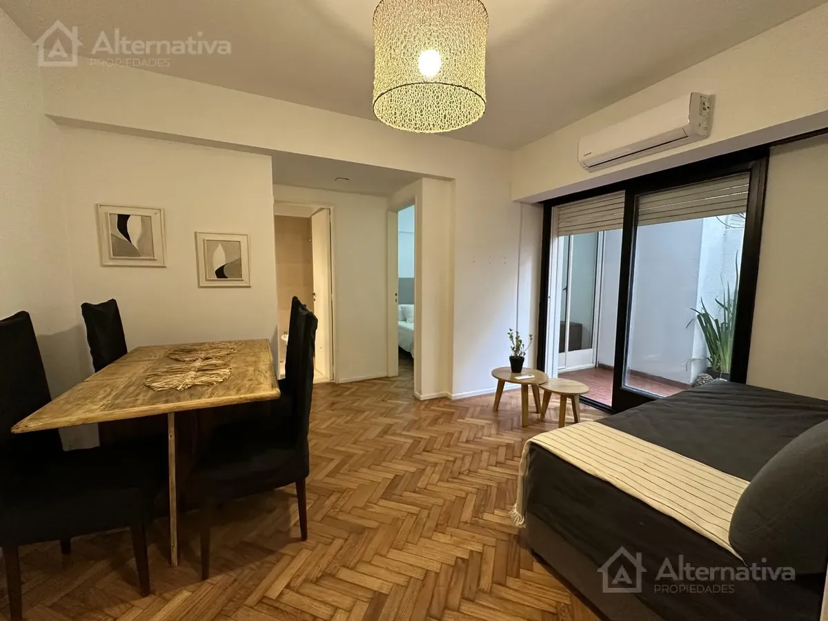 Квартира с 1 спальней и мебелью в Caballito