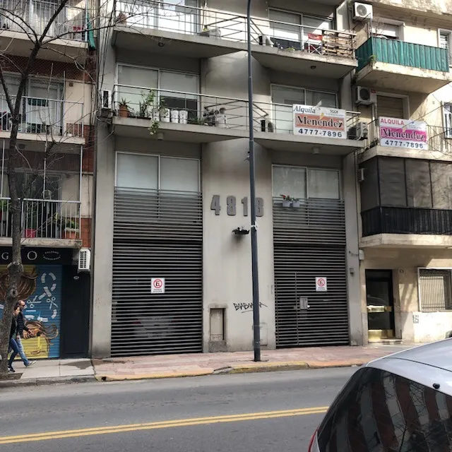 Kitnet mobiliada de frente em Palermo