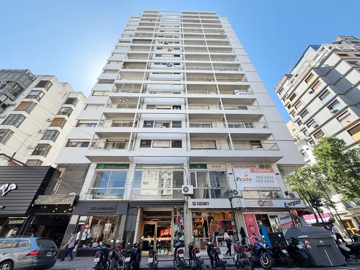 Apartamento de 2 quartos no centro de La Plata