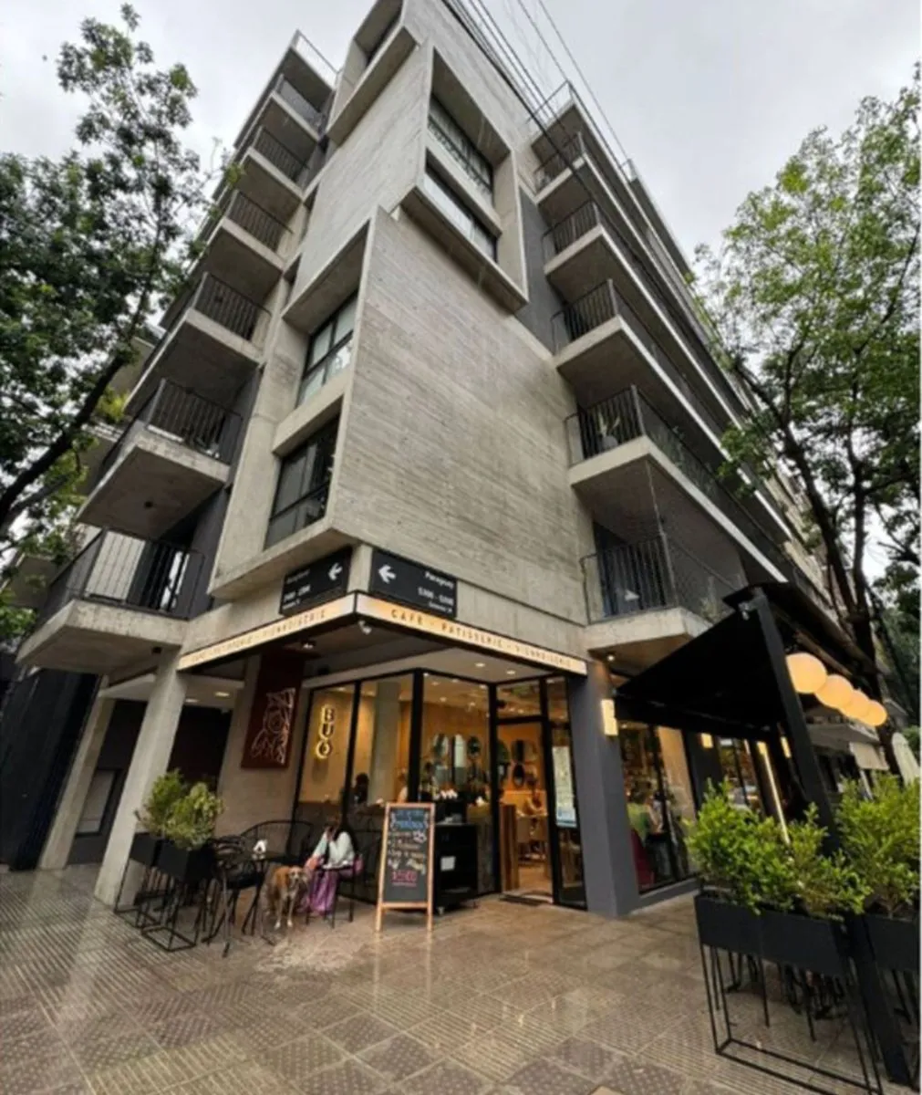 Kitnet de 34 m² novo no térreo? segundo piso de frente em Palermo Hollywood