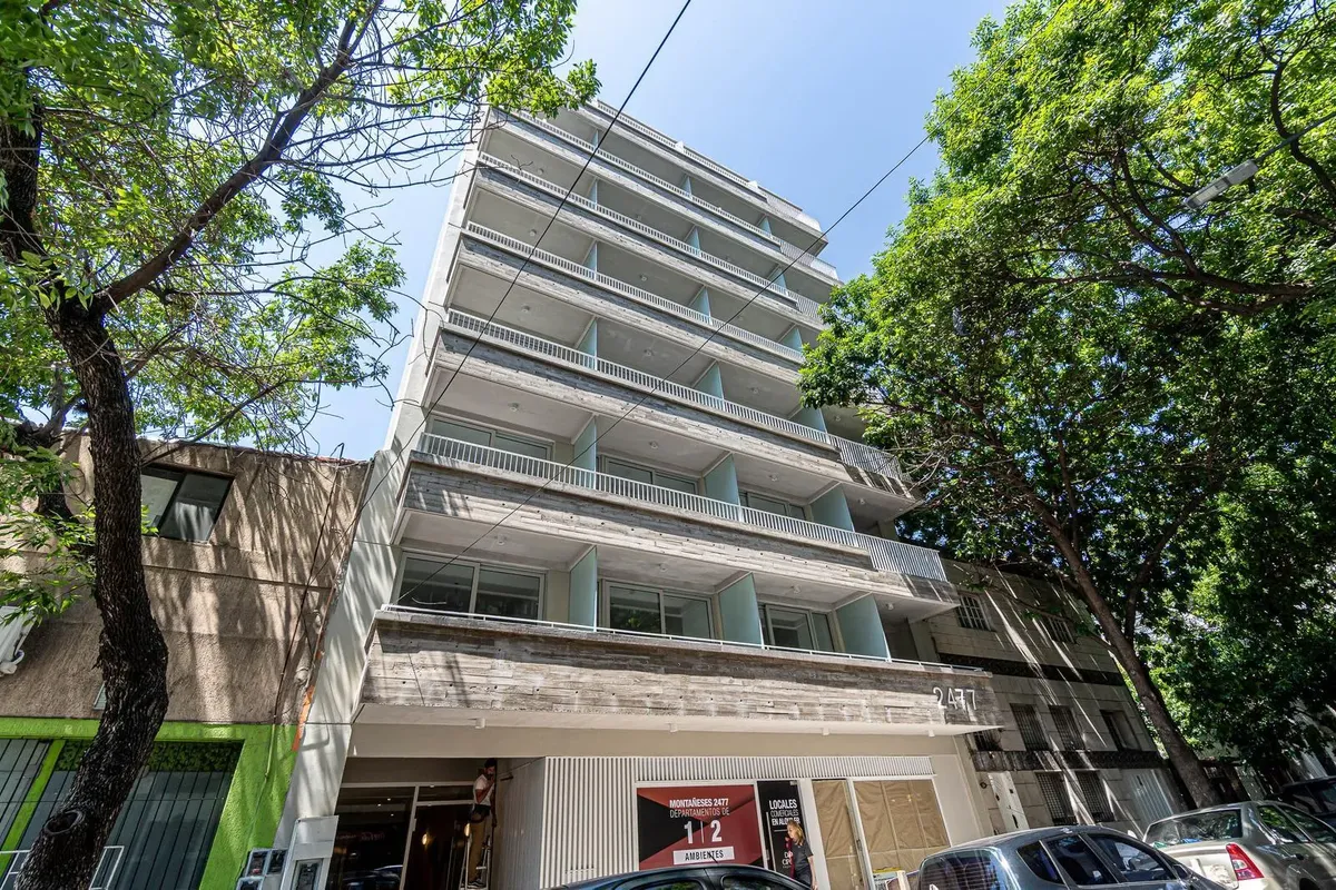 Monoambiente apto profesional al frente en Belgrano