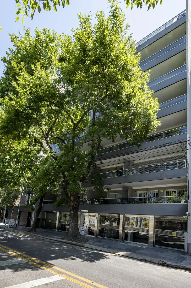 Furnished studio apartment with terrace balcony in Belgrano