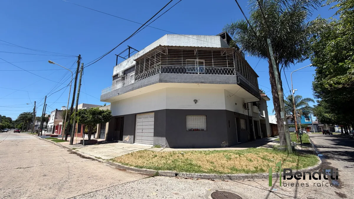 Two-bedroom apartment with balcony, terrace and grill in La Matanza
