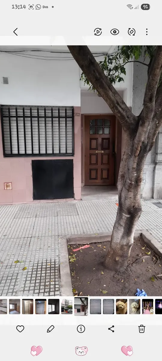 Two-room apartment on the second floor by stairs in Caballito