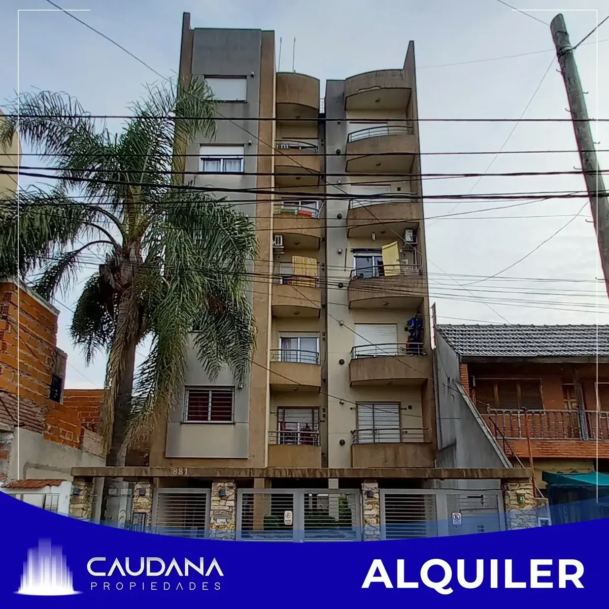 Departamento de 2 ambientes con balcón en Morón