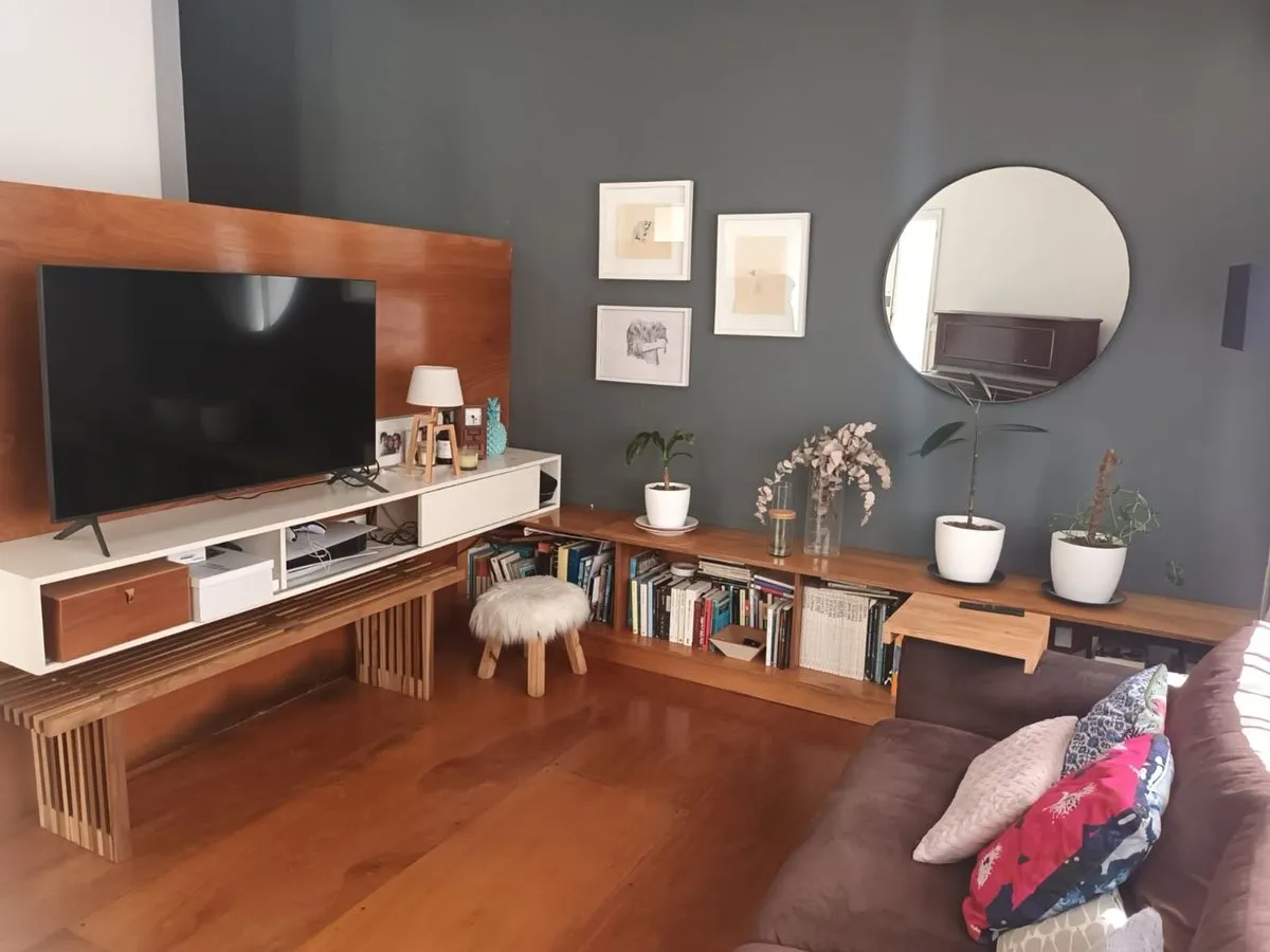 Меблированная квартира на 3 уровня в Saavedra с 3 спальнями, террасой и зоной гриля