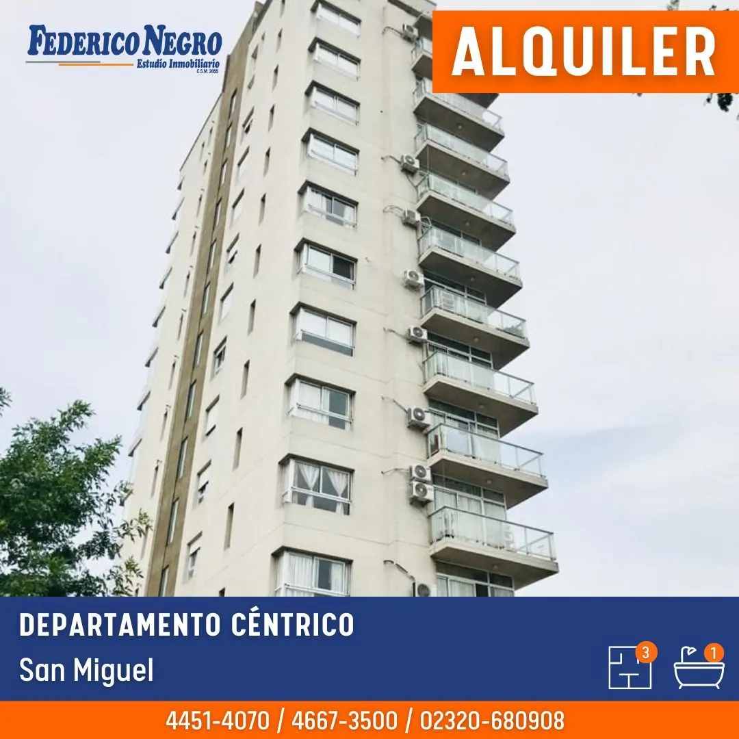 Departamento En Alquiler En San Miguel