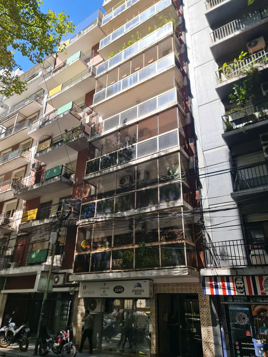 Kitnet com pátio em Balvanera, 30 m²