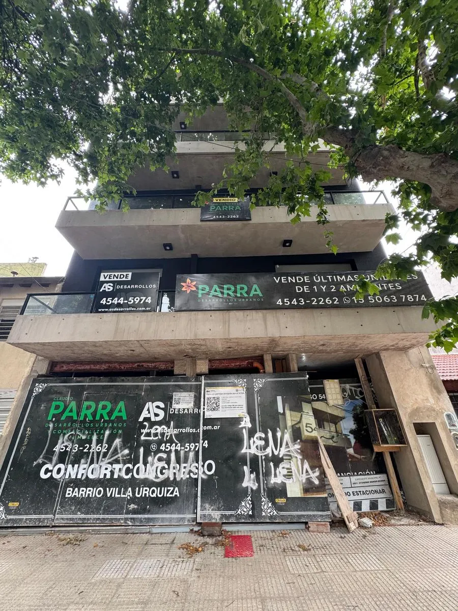 Departamento de 2 ambientes en alquiler en Villa Urquiza