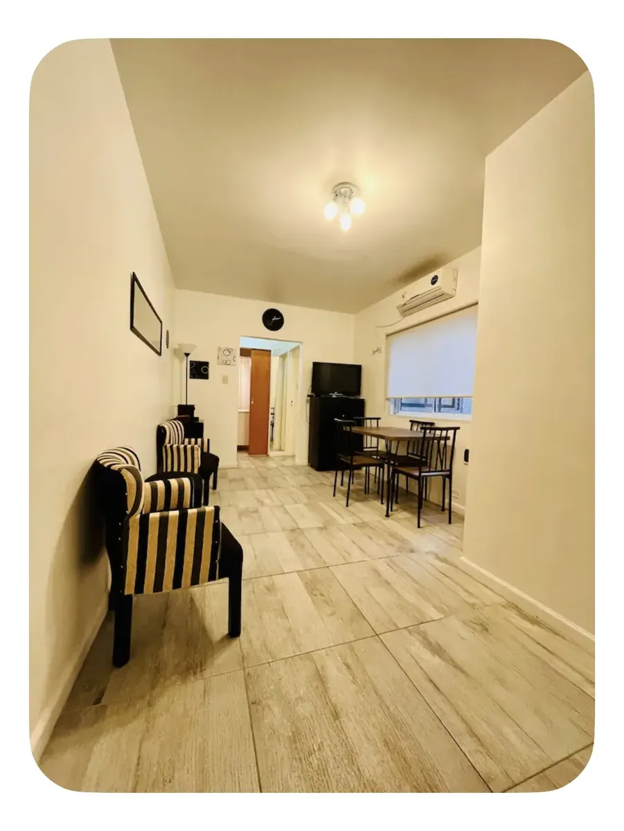 Three-room apartment rental in Buenos Aires