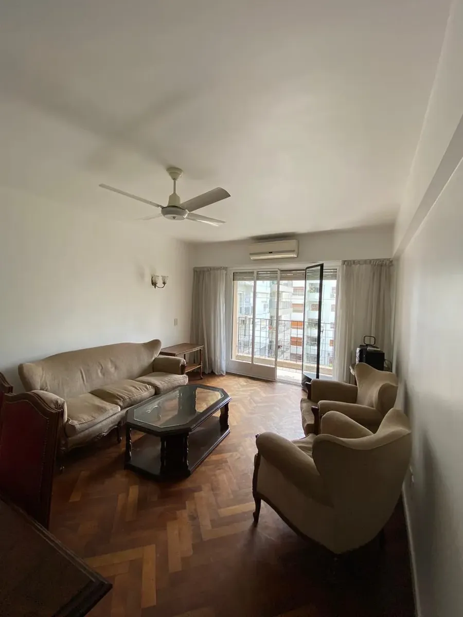 Two-bedroom half-floor apartment in Núñez near Av. Cabildo
