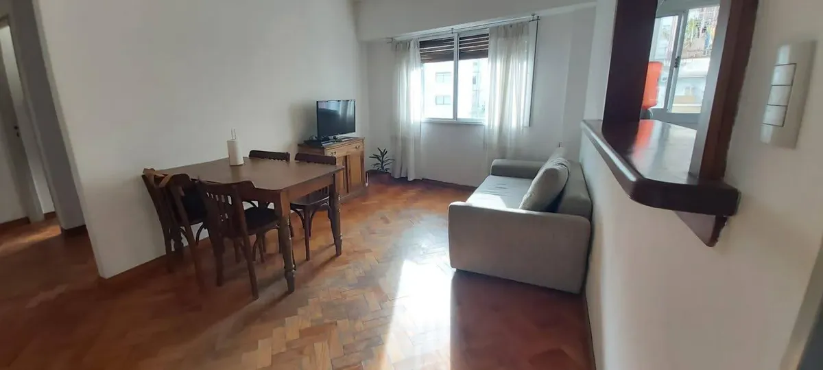 Apartamento de dois ambientes com 1 quarto em Palermo