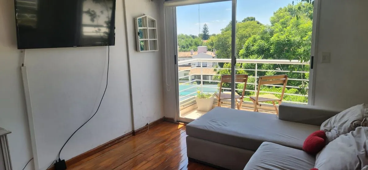 Apartamento mobiliado de 3 ambientes com 2 quartos em Martínez