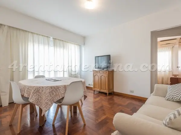 Departamento amoblado de 1 dormitorio en Monserrat